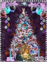 Arbre de Noël Animated GIF