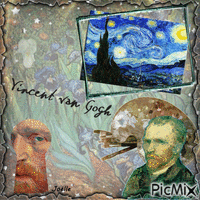 Van Gogh - Nemokamas animacinis gif