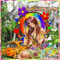 Bohemian Chic - Безплатен анимиран GIF