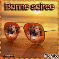 BONNE SOIREE 08 01 - Бесплатный анимированный гифка