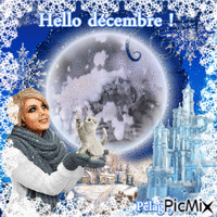 Hello décembre ! contest - GIF animado grátis