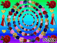 Blumen - Darmowy animowany GIF