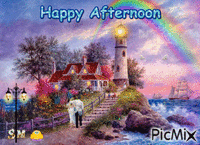 Happy Afternoon - GIF เคลื่อนไหวฟรี