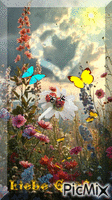 Frühling - Безплатен анимиран GIF