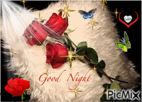 Good Night My Friends - Ingyenes animált GIF