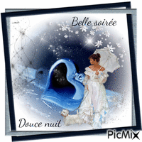 Belle soirée - Бесплатный анимированный гифка