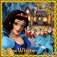 Snow White animovaný GIF