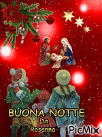 buona notte - Бесплатный анимированный гифка
