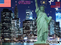 New York - Бесплатный анимированный гифка