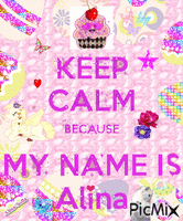 KEEP CALM BY ALINA SOPHIE - Free animated GIF