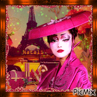 Geisha Paris - 無料のアニメーション GIF