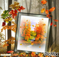 automne - GIF animado grátis