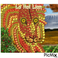 le roi lion - Бесплатный анимированный гифка