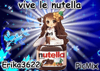 Vive le nutella- Erika3622 - Бесплатный анимированный гифка