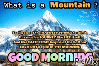 What is a Mountain? GIF animé