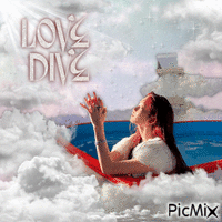 Love Dive Leeseo animasyonlu GIF
