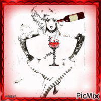 red wine 动画 GIF