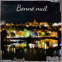 Bonne nuit (ma ville la nuit..) - Бесплатный анимированный гифка