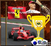 Niki Lauda animovaný GIF