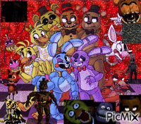 five night at freddys Animated GIF