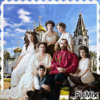 Die Familie Romanov - Darmowy animowany GIF