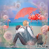 Contest: Flamingo Island GIF animé