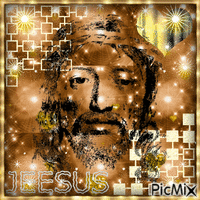 JESUS IS GOLD - GIF animado grátis