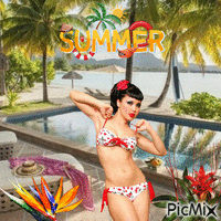Sommer summer - GIF animé gratuit