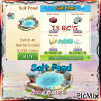 salt pond ff - GIF animé gratuit