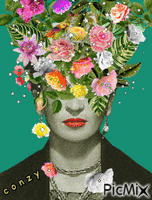 Frida Kahlo - Bezmaksas animēts GIF