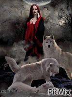 Reine des loups - Ingyenes animált GIF