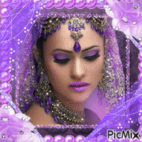india princess - GIF animé gratuit
