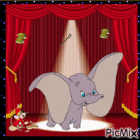 Dumbo - Animovaný GIF zadarmo