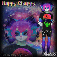 ♠♦♣Happy Chappy♣♦♠ animovaný GIF