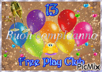 13 compleanno FPC - Gratis animeret GIF