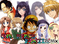 one piece family GIF animasi