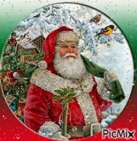 Santa Claus geanimeerde GIF