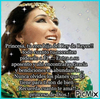 Princesa de Dios - Бесплатный анимированный гифка