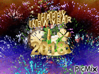 new year 动画 GIF