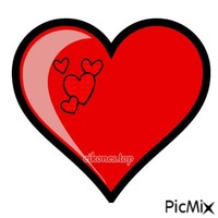 red heart animasyonlu GIF
