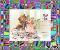 put on a pretty dress and enjoy the day 动画 GIF