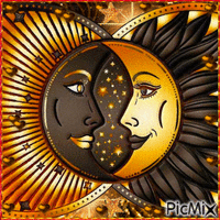 Lune et soleil en couple