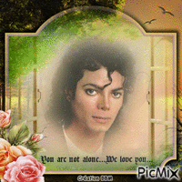 Michael Jackson par BBM animált GIF