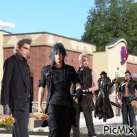 ffxv taco bell part 4 Animated GIF
