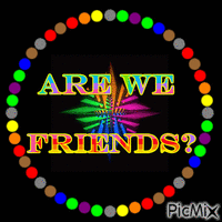 Are we friends - Bezmaksas animēts GIF