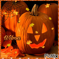 Wilma Halloween - Ingyenes animált GIF