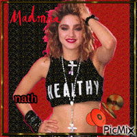 Madonna,nath animerad GIF