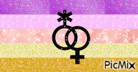 Trixic pride flag GIF animé