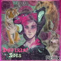 ✶ Different Sides {by Merishy} ✶ GIF animé