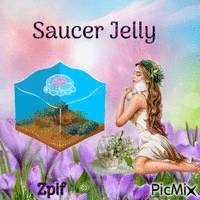 Saucer Jelly - GIF animate gratis